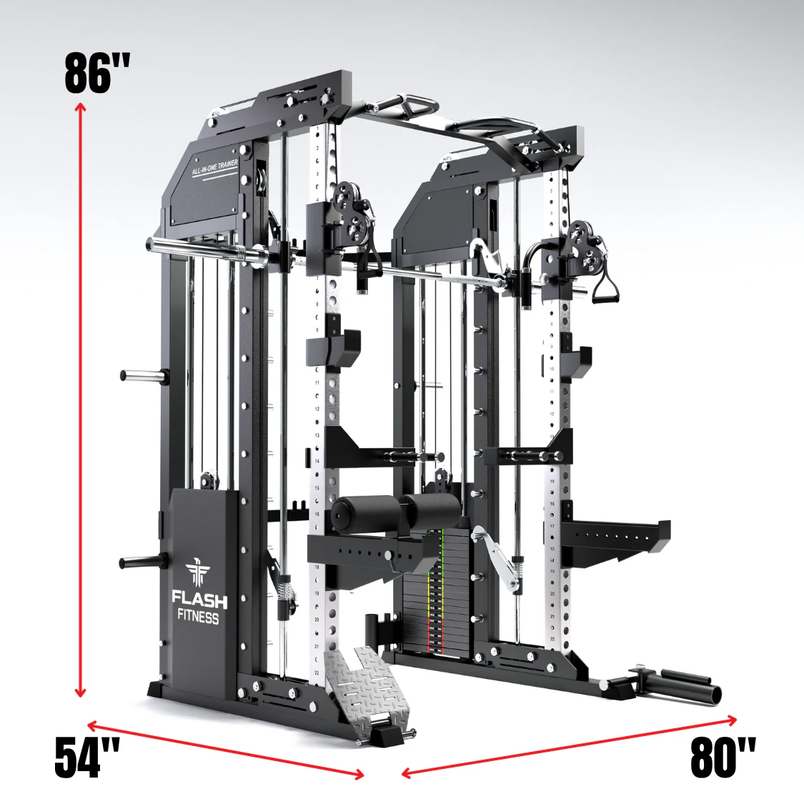 Flash F30 All-In-One Trainer Smith Machine Combo Package